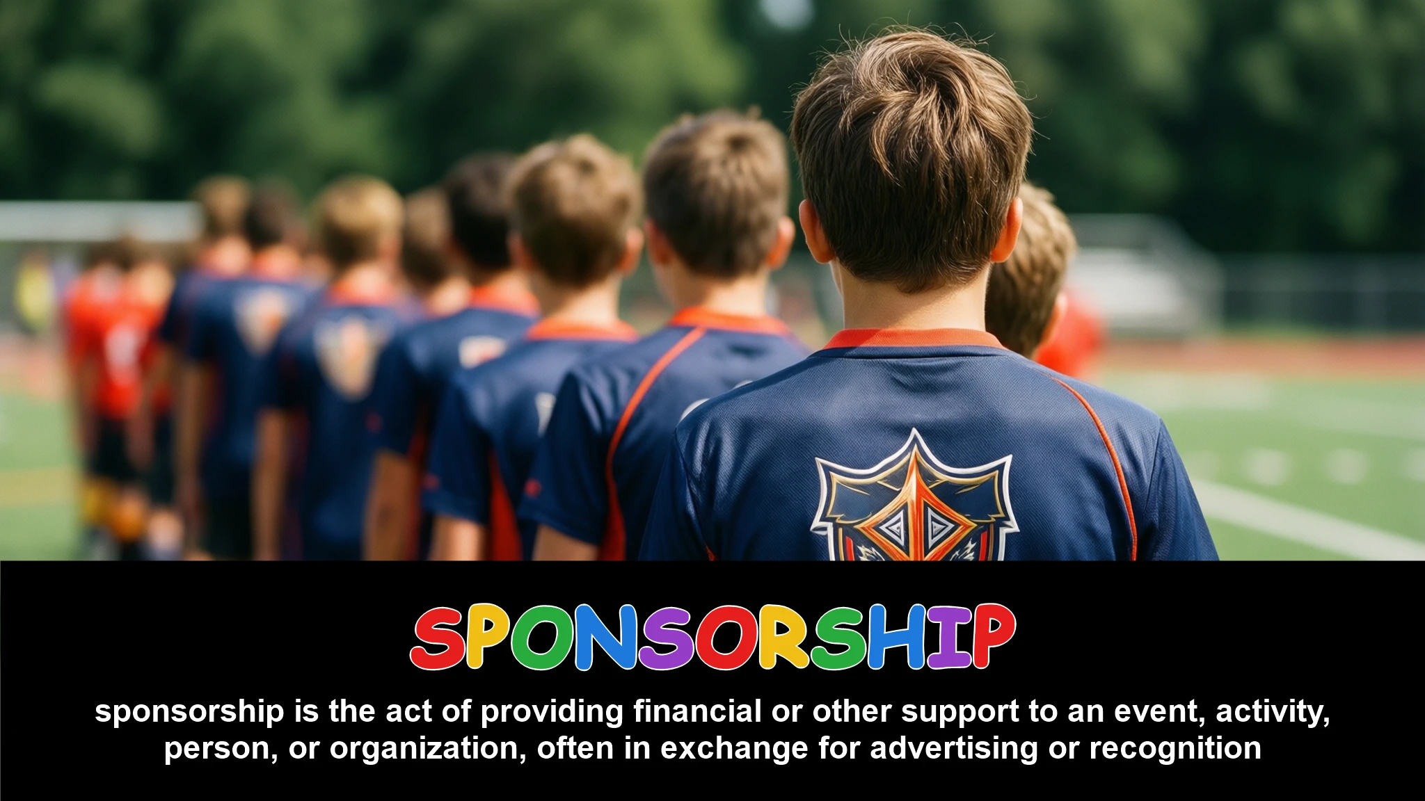 English Illustration for sponsorship